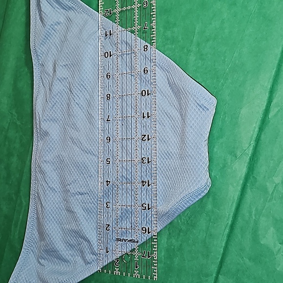 Shade & Shore Light blue textured Bikini BOTTOMs ONLY Size L VGUC - Picture 13 of 13